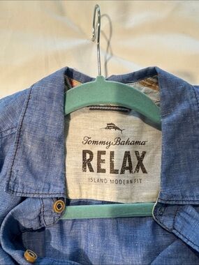 Tommy Bahama Blue Relax Island Modern Fit Shirt